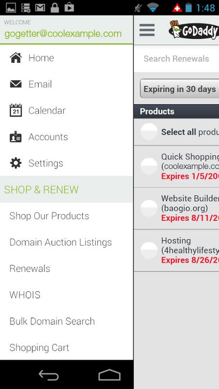download godaddy app for free.